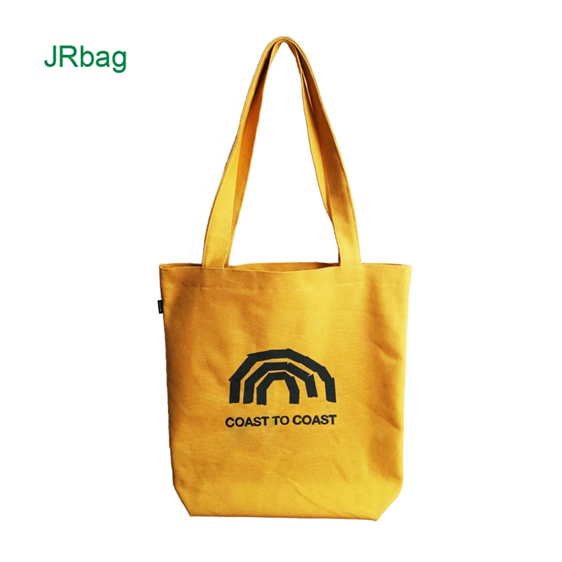 

BSCI Factory Promotion Heavy Duty Design Custom Canvas Bag Cotton Canvas Tote Bags with Custom Logo for Shopping, Yellow or customize