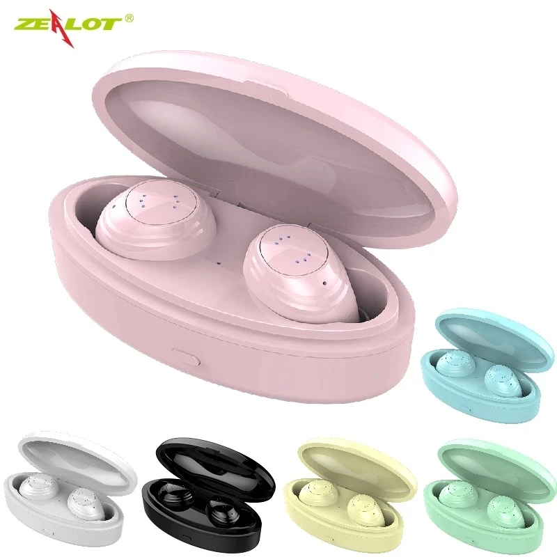 

ZEALOT H19 wireless TWS Earphone Sport Earpiece Mini Headset Stereo Sound In Ear Waterproof digital display headset