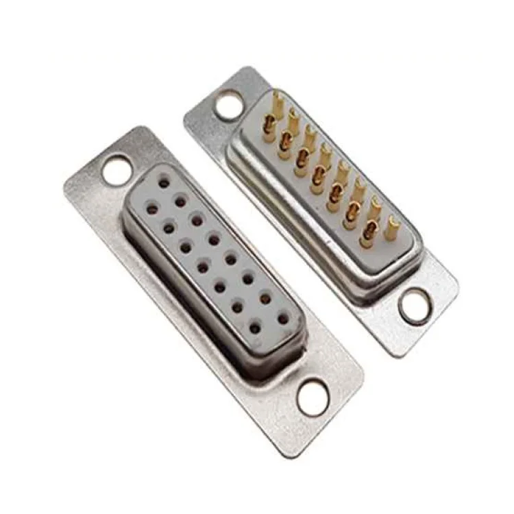 

KinKuo D-SUB 15Pin Female Connector Solder Type high-quality D-SUB 15Pin Connector For cable