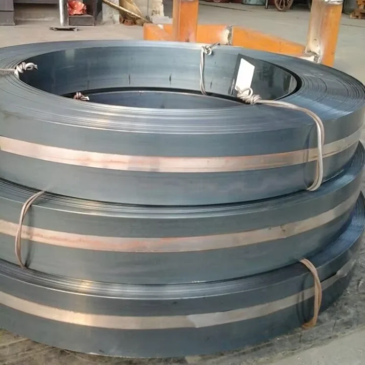 High Carbon S60C C75s Ck67 65mn C67s Hardened and Tempered Spring Steel Strip 0.5mm 0.6mm