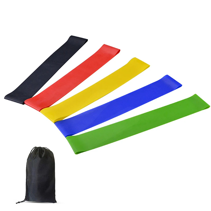 

5 PCS Resistance Bands Set Exercise Bands Strength Bands Fitness Equipment for Home Gym, Customized color