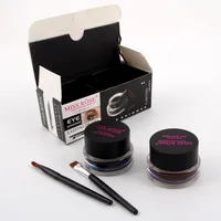 

Miss Rose Eye Makeup Set Black Cake Eyeliner + Gel Kajal 24 Hours Stay Eye Liner Soft and Smooth