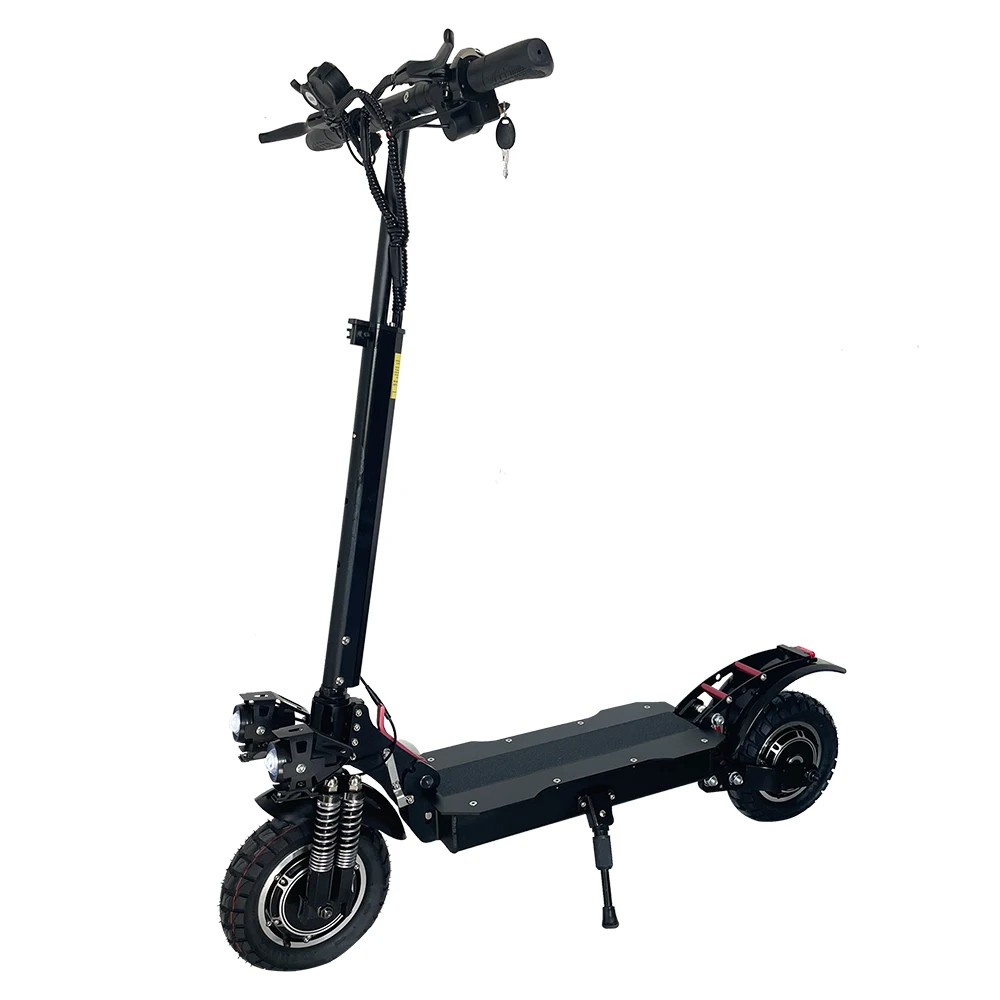 

Ready To Ship Dual Motor 2400w battery 48v 80km Long Range air Tire Electric Scooter Fast 55~60km/h