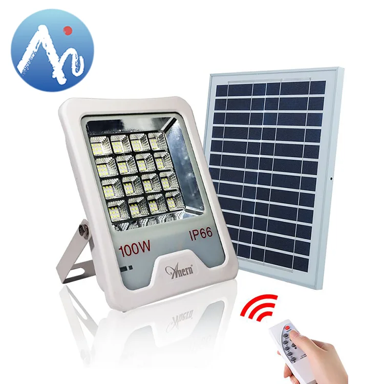 Anern best selling IP66 50w outdoor solar led flood light