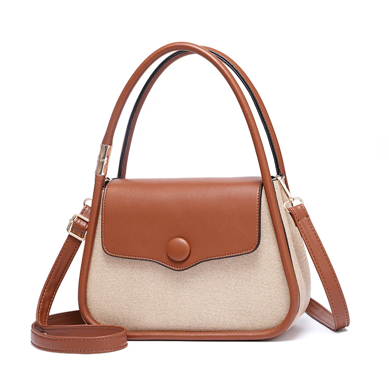 

2022 Factory's new wholesale fashion clash color shoulder cross body bag leather commuting hot selling women hand bags handbags