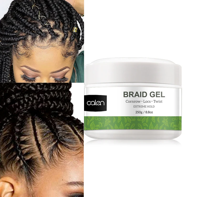 

OEM Natural Big Size Extra Hold Loc Twist Conditioning Shining Braid Gel