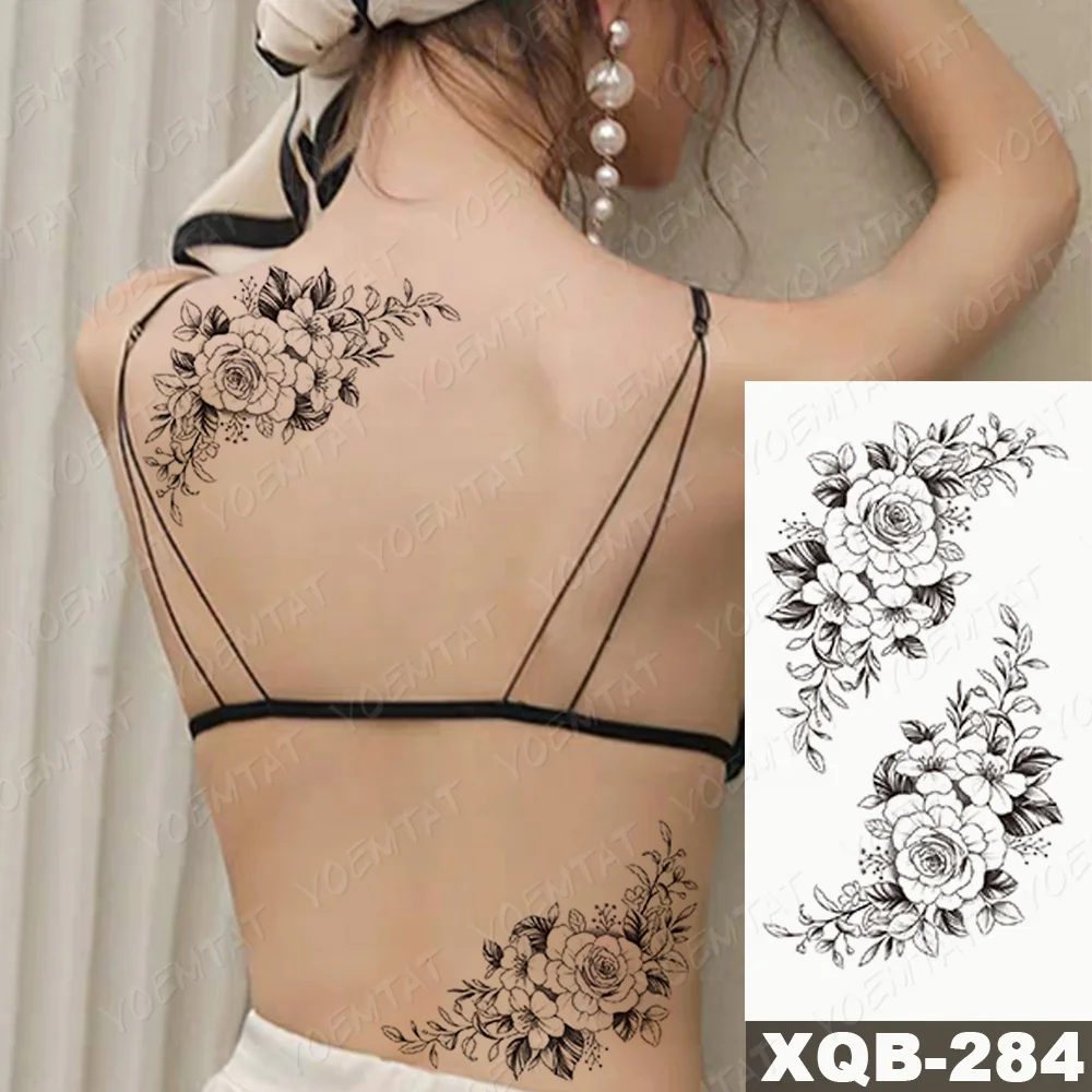 

YOEMTAT Painting Art Tattoos Waterproof Tatoo Women Sexy Body Art Temporary Tattoo Sticker Waterproof, Cmyk