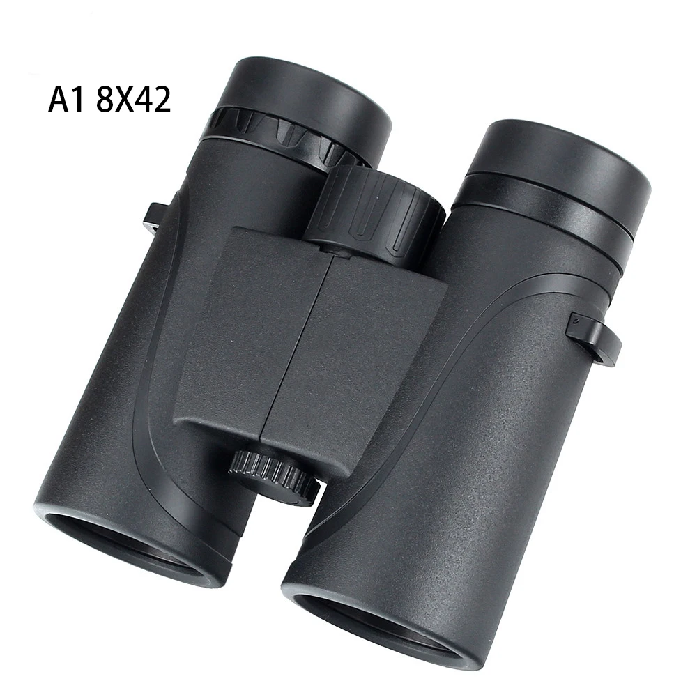 

A1 8X42 Binoculars Waterproof Fogproof Telescope Camping Hiking Hunting Binocular, Black