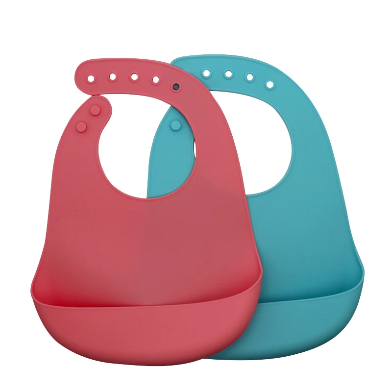 

New Product Ideas Silicon Bib Oem Baby Bib Waterproof Silicone Baby Bib, Multi-colors