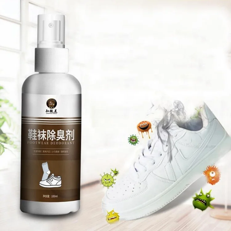 

Anti-bacterial Foot Odor Remover Shoes Deodorant Spray Odor Eliminator Freshener For Sneakers Gym Bags Lockers Shoe Deodorizer