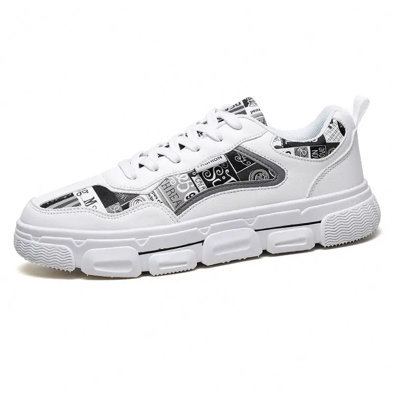 

Wholesale driving pu leather sneakers men's casual shoes, Optional