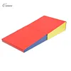 60 " * 30 " * 14 " Folding Gymnastics Incline Mat Cheese Wedge Skill Shape Tumbling Preschool Incline Mat