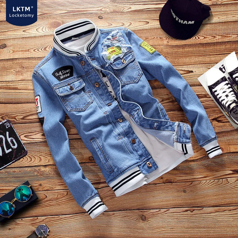 

New denim jackets, men's jackets, and baseball jackets