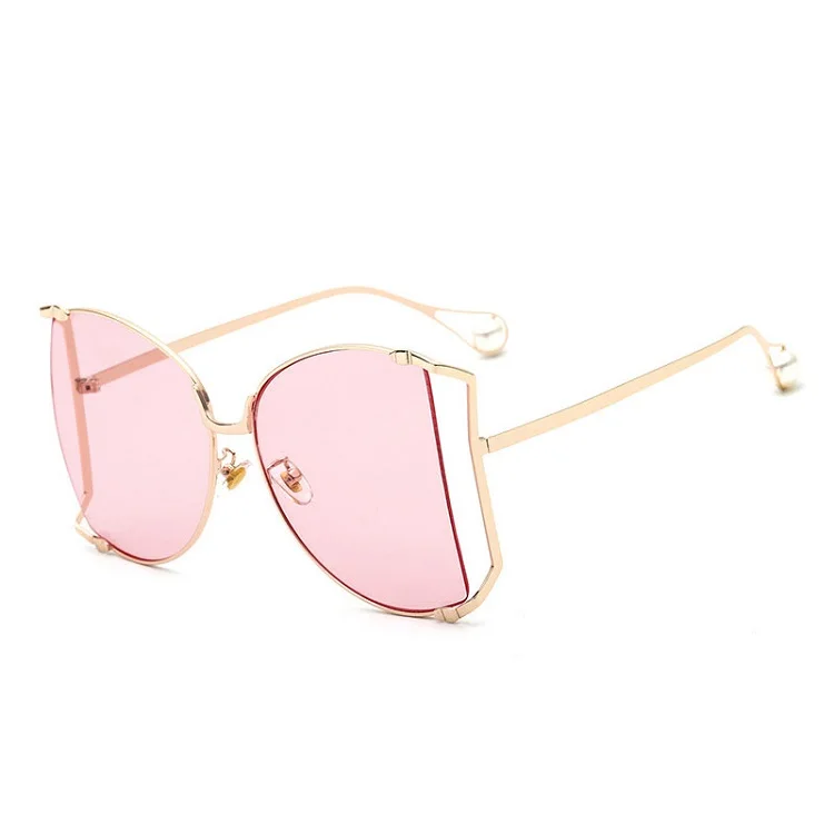 

Fall Custom Trendy Luxury Gold Frame Sunglasses Ladies Sunglasses 2021