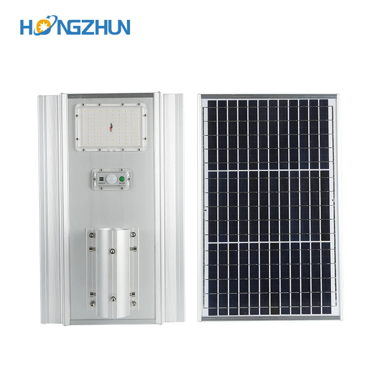 High efficiency IP65 outdoor waterproof smd Aluminium alloy 50w 100w 150w all in one solar led road light