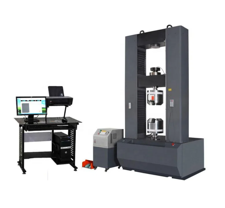 

Hydraulic Clamp Fixtures Computer Controlled Electronic 500KN Laboratory Tensile Strength Testing Equipment