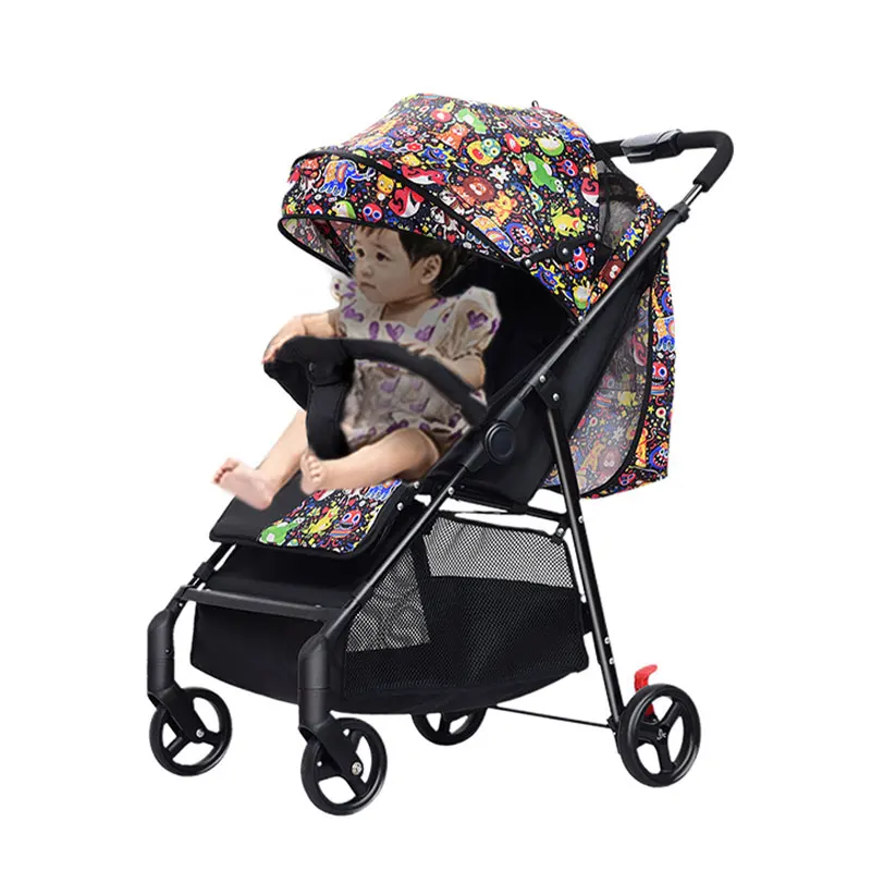 

Children High Landscape Baby Stroller, New Design Folding Baby Walker/, Pink/blue/green/gray/red/flower color