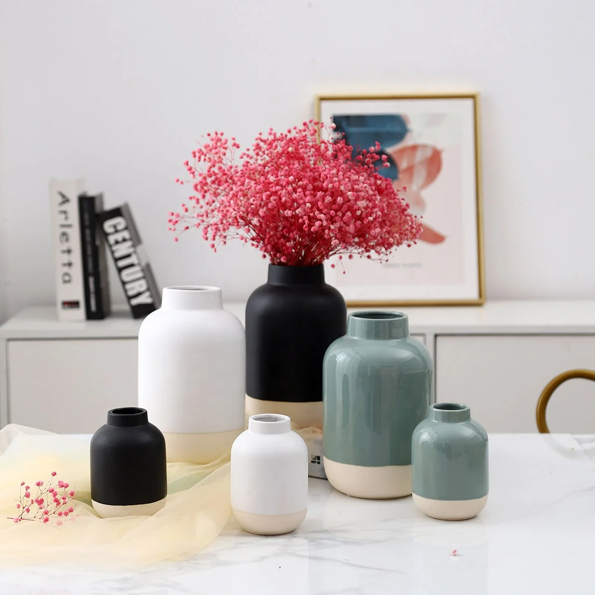 Ceramic Orchid Pots And Planters Succulent Plant Pot Terracotta Desktop