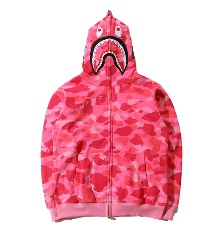 

Wholesale Custom printed Oversized Crop Pullover Bape Men's Hoodie, Customized colors