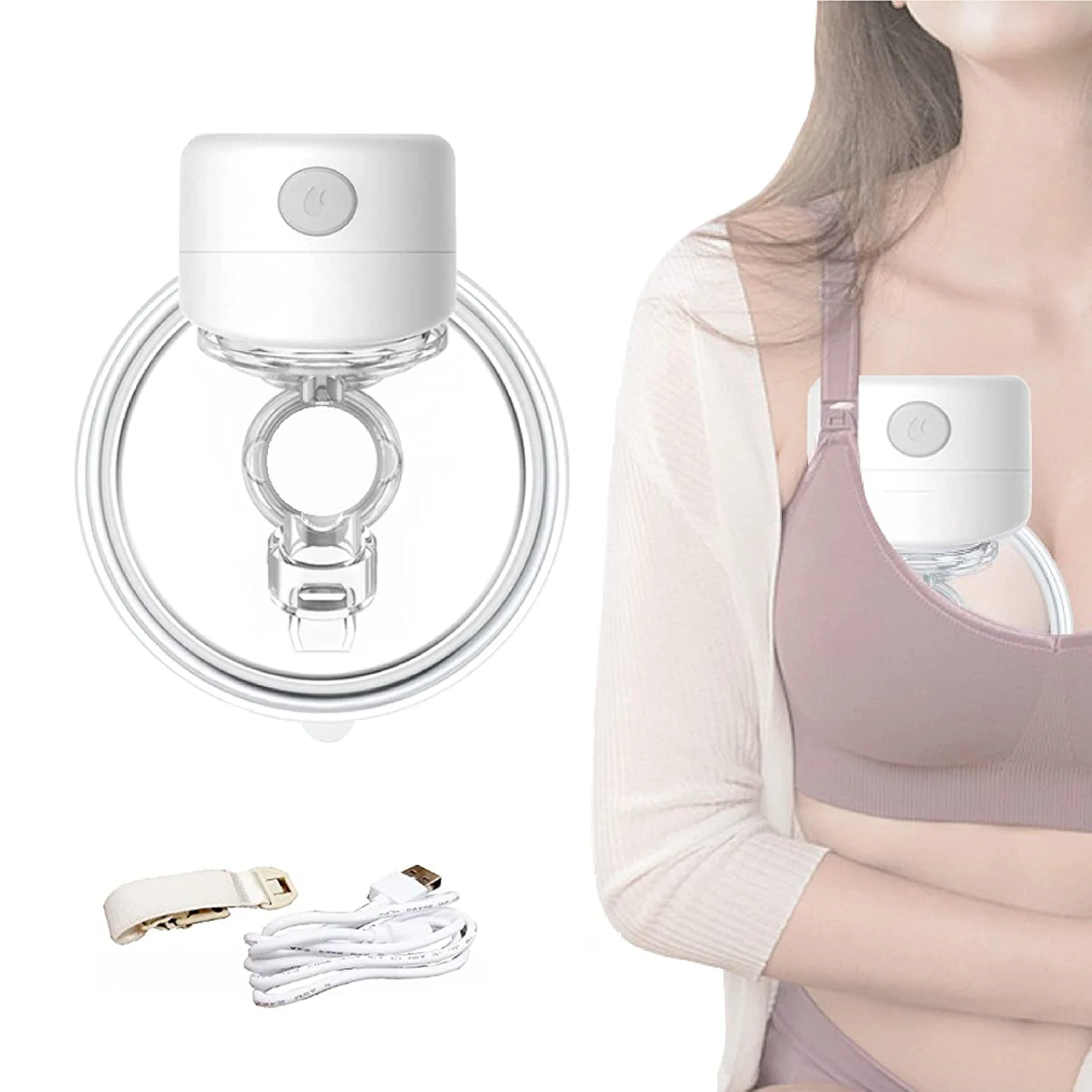 

New 2021 Invention Hospital Electirc Trending Automatic Milking Machine Breastpump