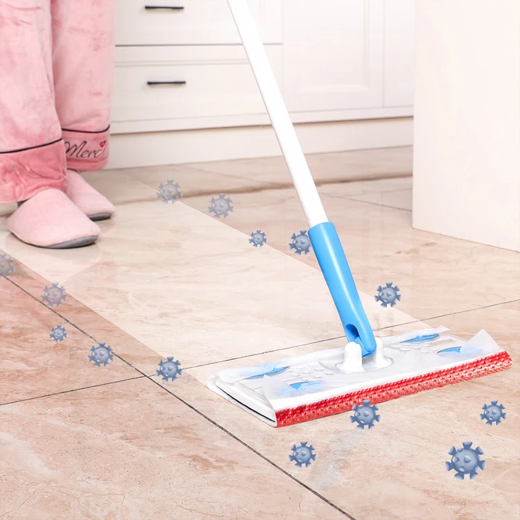 

Biokleen Disposable Mop Sweep Dust Free Nonwoven Wipes Cleaning Floor Cloth