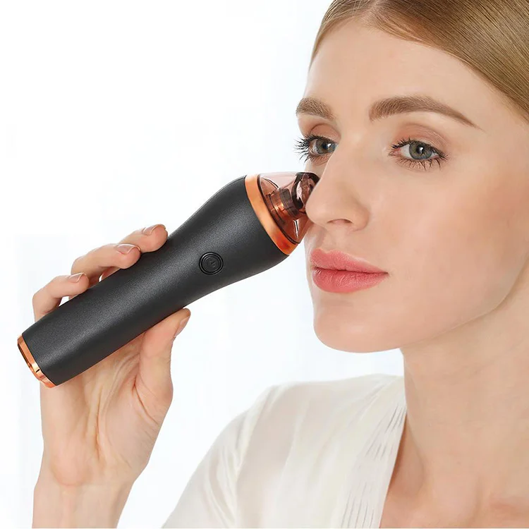 
2020 new design rechargeable electric massage deep pore comedo cleaner blackhead remover vacuum extractor 