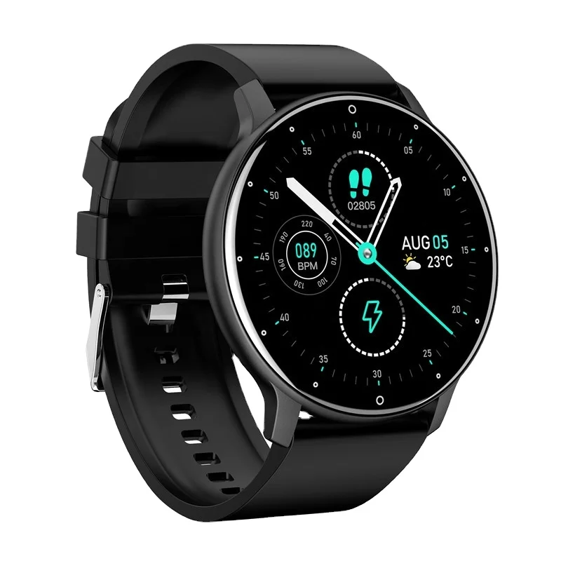 

ZL02 Smartwatch with Colorful Dials Round IP67 Waterproof Reloj Inteligente zl 02 Smart Watches ZL02