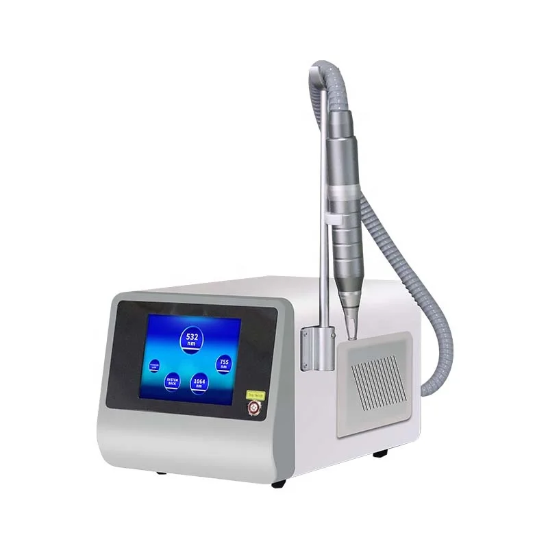 

2022 Q Switch Picosecond Laser Tattoo Removal 1320nm 1064nm 532nm 755nm Wavelength Machine