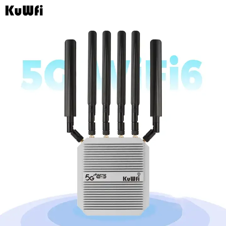 

outdoor 5g lte wifi modem dual band 2400Mbps 2.5G port unlocked wireless cpe 5g smart wifi router