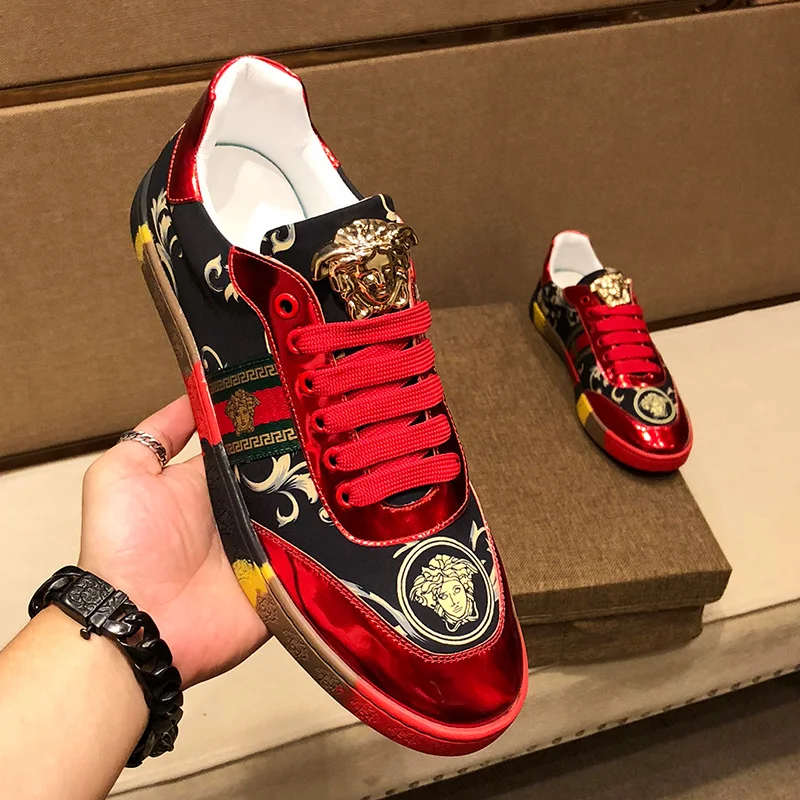 

Men Luxury Brand Shoes Wholesale Men New Styles Casual Shoes, White,black