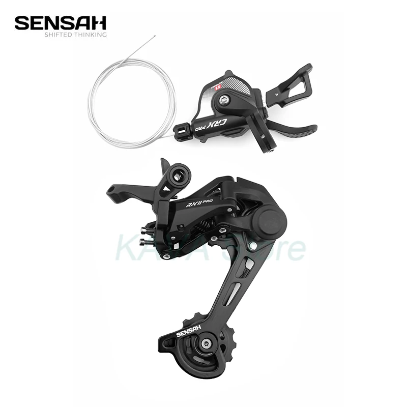 

SENSAH CRX PRO 1X11S MTB Bike Rear Derailleurs Trigger Groupset 11V Shifter Lever Rear Derailleur Switches bicycle transmission