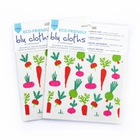 

Custom print microfiber cleaning cloth cellulose super wiping cloth