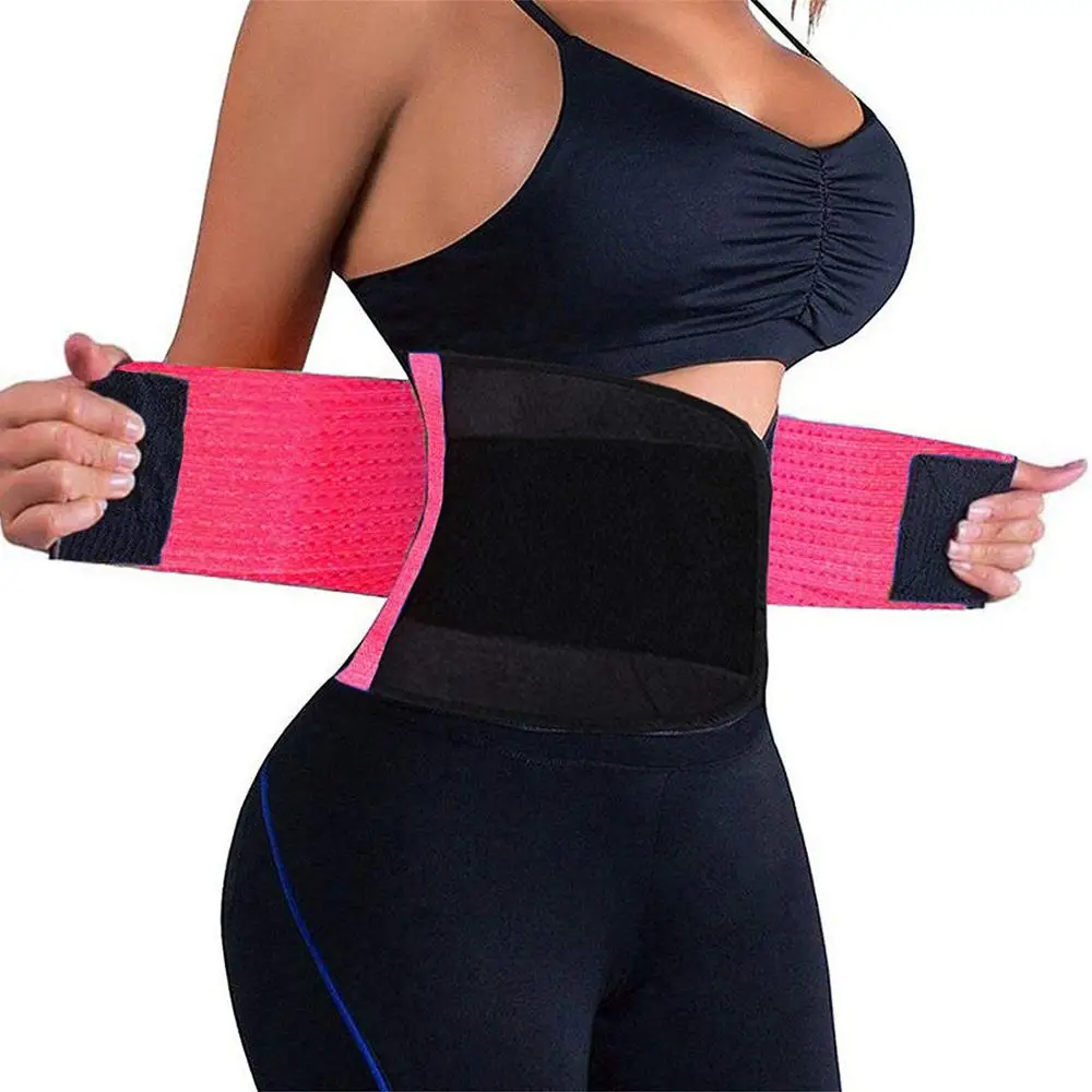 

Wholesale women's high waist trainer abdomen waist belt sweatband waist, Multicolor