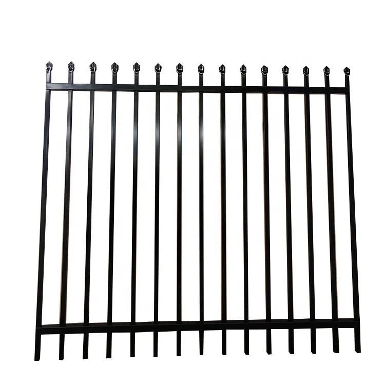 

Cheap hot sale High-security applications galvanized Steel Fence garden Fencing, Customer's request
