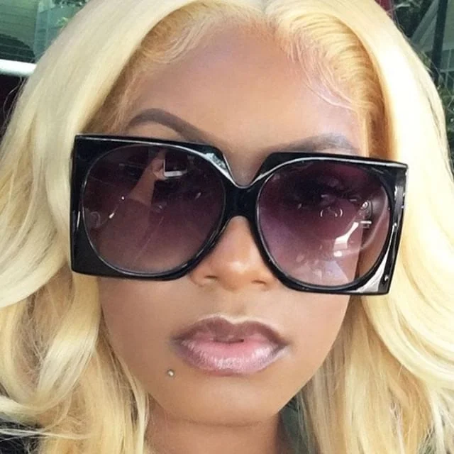 

Oversized Women Sunglasses 2021 Square fashion brand Big Frame High Quality Sun Glasses Feminino Vintage Glasses Oculos De Sol