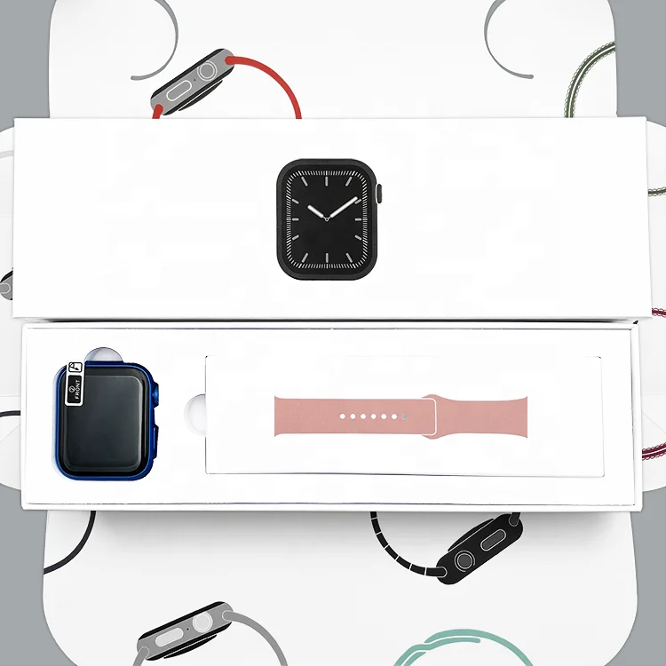 

i8 Pro Smart Watch Full Touch Screen BT Call Wireless Charging Watches Men Wrist Diy Wallpaper GPS i8Pro Smartwatch