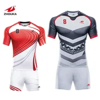 

OEM Suppliers Rugby Shirts League Uniforms And Shorts Cheap Football Wear Custom Rugby Jersey For Sale