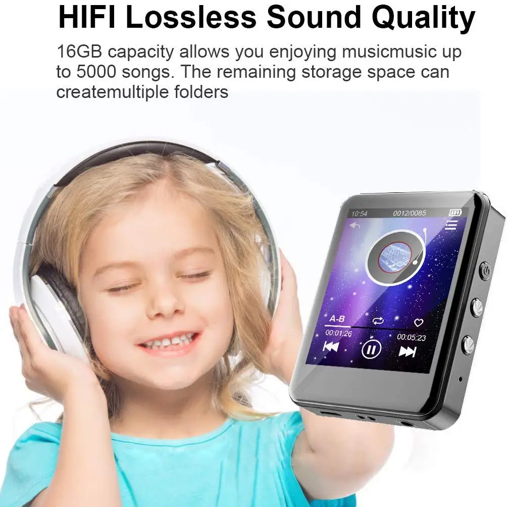 
Radio Anti-scratch Touch Screen Bluetooth Mp4 Player With Speaker 