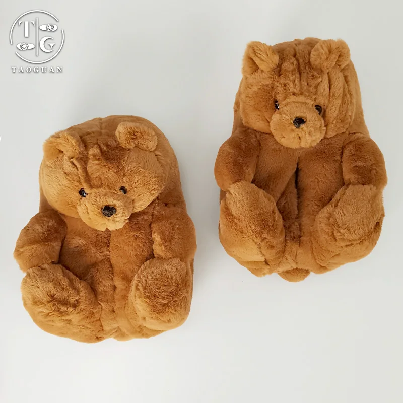 

Lovely little girls 20cm teddy bear slippers  teddy bear slippers for women, Customized color