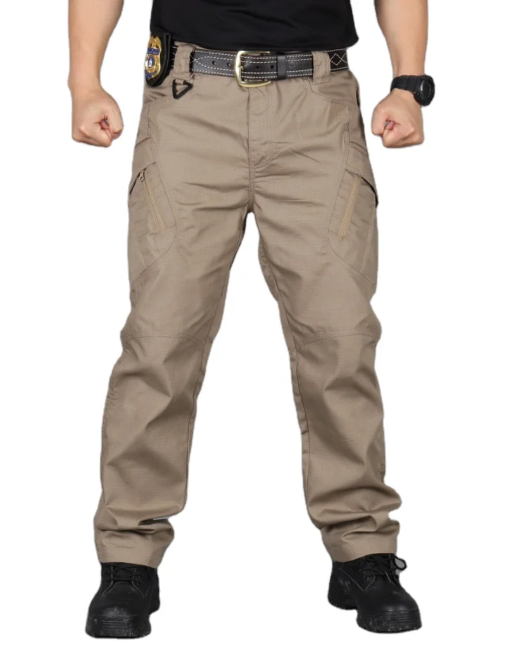 

Custom Mens Jogger Pants Tactical Military Army Trousers Combat Multi-Pockets Training Men's Cargo Pants, Picture color