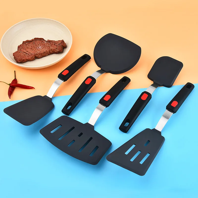 

Stainless Steel Kitchen Utensil Sets new design Insulated handle kitchen utensils cooking shovel