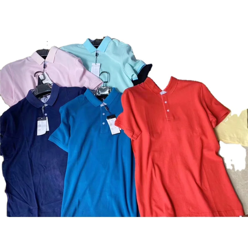 

Mix style mix colors men cloths Polo T-shirt stock for wholesale mens tshirts, Mix color