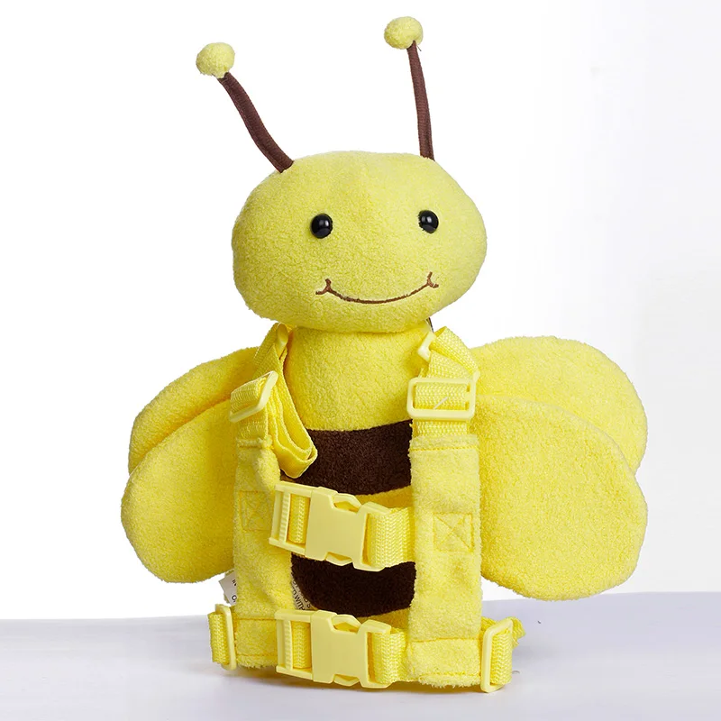 

Hot Sale Cartoon Animal Shape 2 In 1 Plush Doll Backpack Plush Material Child Anti Lost Belt Safety Toddler Anti-Lost Backpack, Customized color