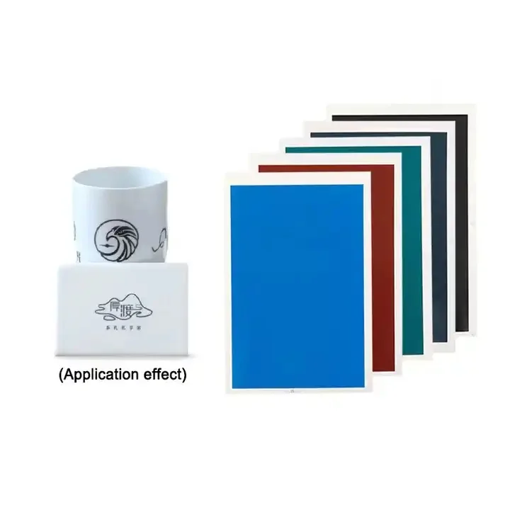 

Different Colors Color-Paper for Laser Engraving Machine to Engrave In Glass And Transparent Material