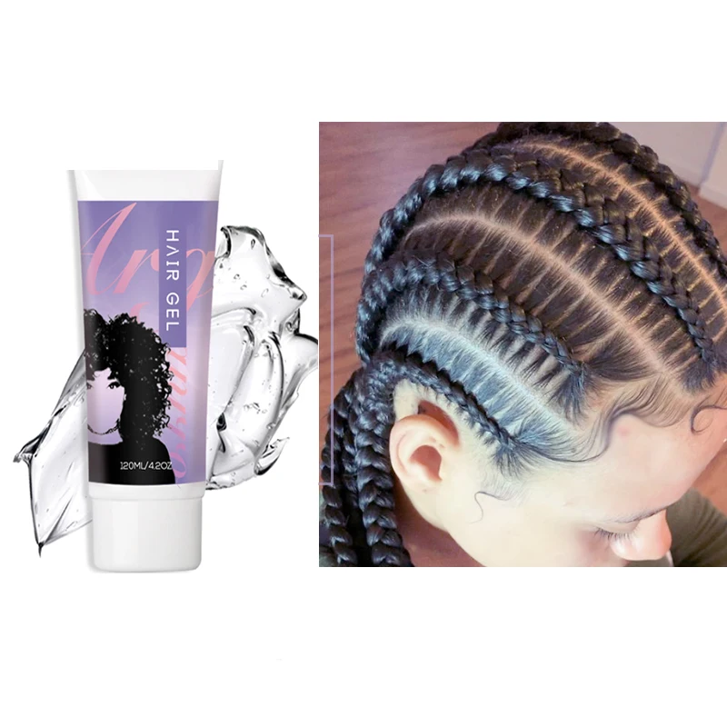 

Arganrro No flaking Good holding gel for natural hair ,best gel product for womens hair, 10 kinds colors for clients choose