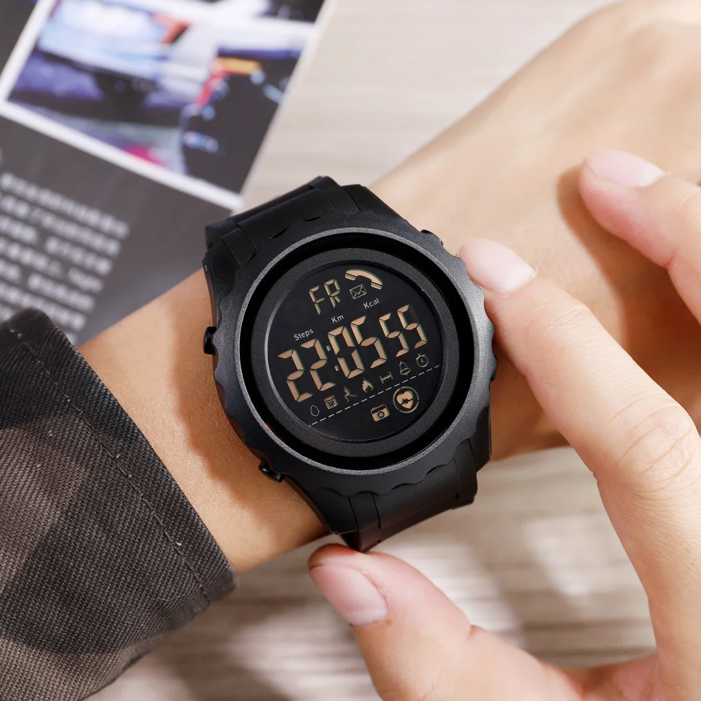 

Skmei 1626 Multifunction Digital Sports Wristwatch Business Smart Sports Pedometer Relogio