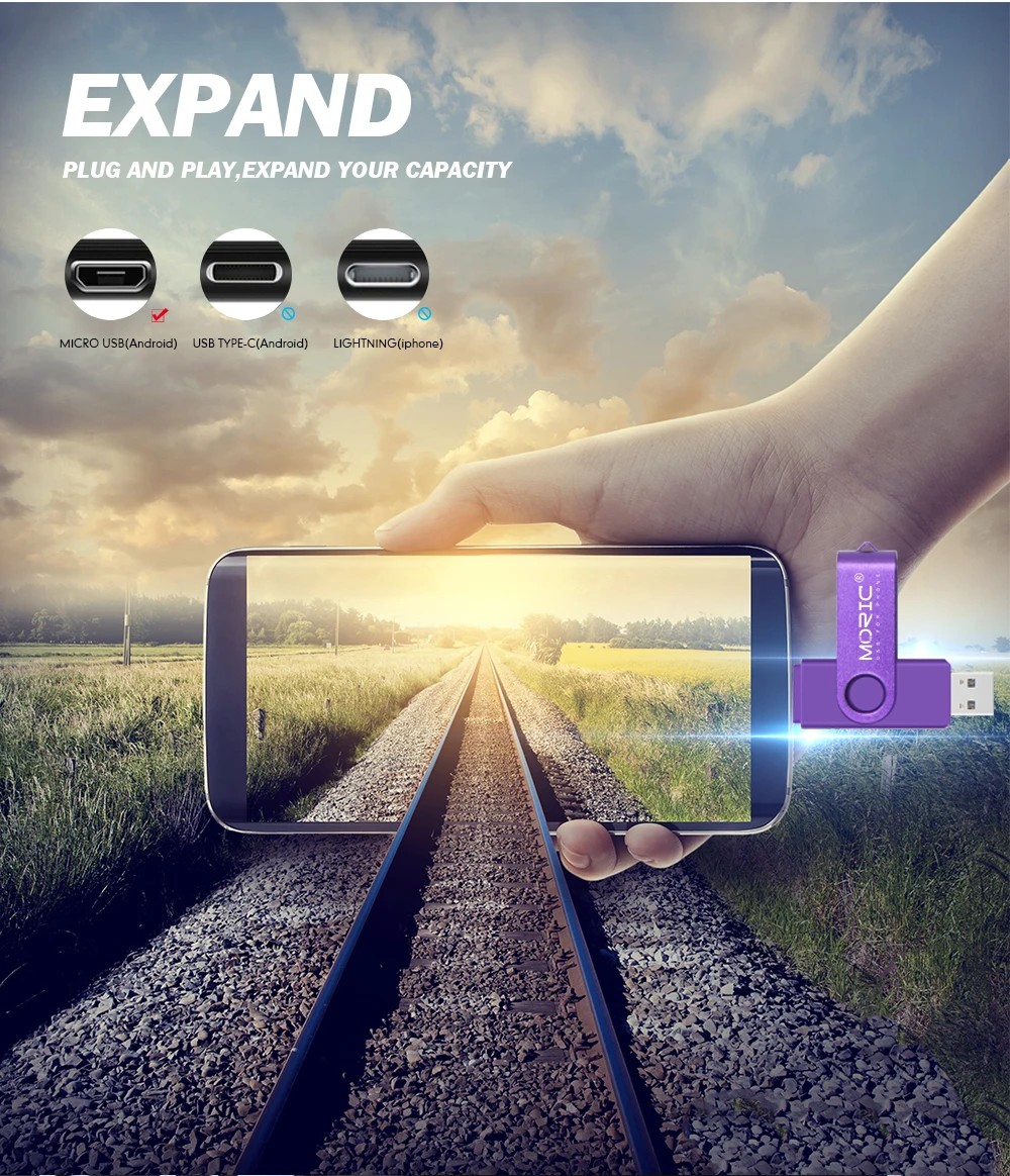 2020 Newest USB flash drive OTG high Speed pendrive 64GB 32GB 16GB 8GB 4GB external storage double Application Micro USB Stick - ANKUX.COM