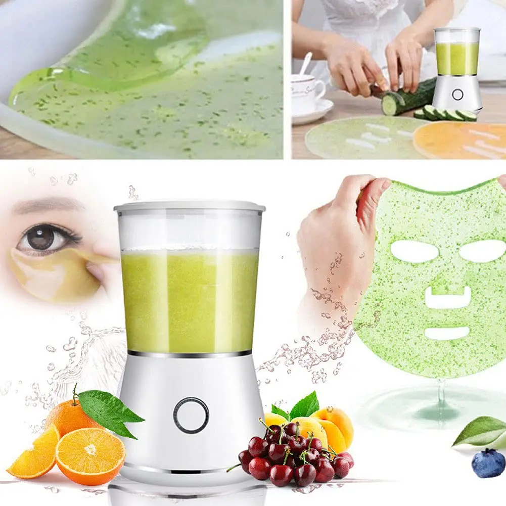 

Diy Mini Machine De Masque De Fruit Vegetable Cosmetic Facial Prepare Mask Making Machine, White