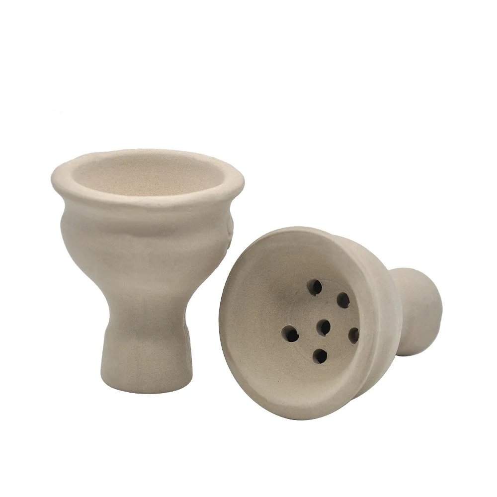 

wholesale white clay bowl ceramic hookah bowl for hookah shisha accessories