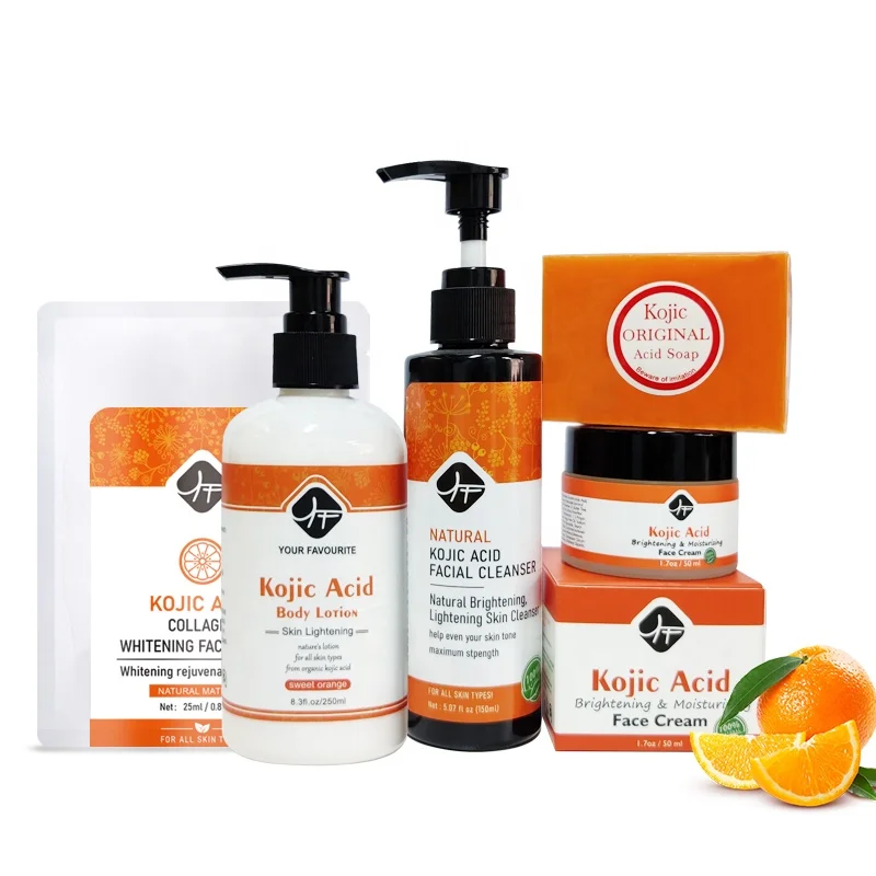 

Private label moisturizing nourishing skin care sets custom logo vegan whitening face body adult baby lotion set